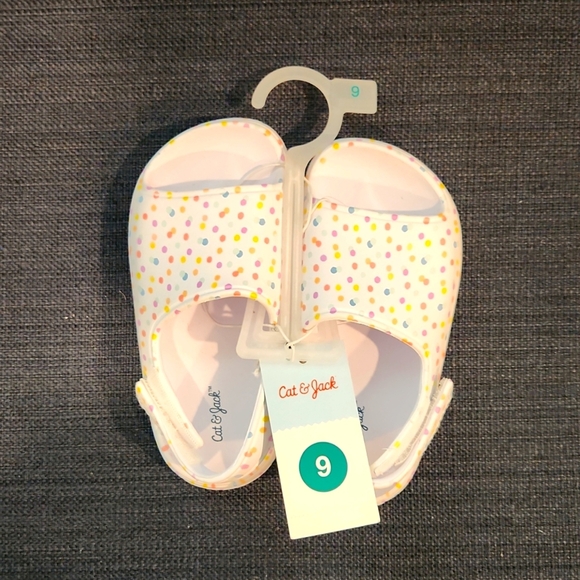 NWT cat & jack sandals size 9 - Picture 1 of 2